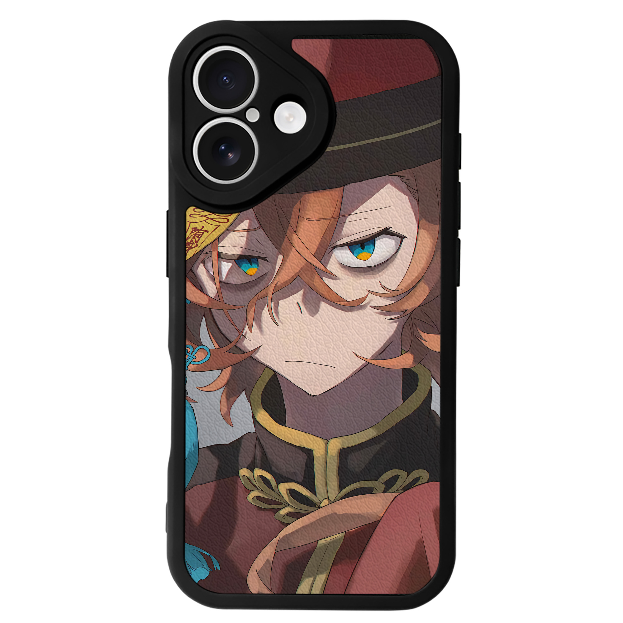 （画像用） 文豪ストレイドッグス Bungo Stray Dogs 【iPhone 16シリーズ対応】シリコンスマホケース（レザー調） 材質：シリコン